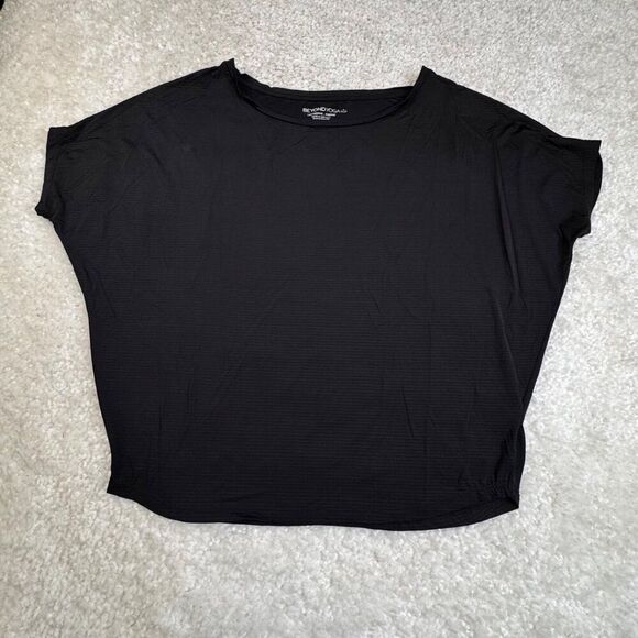 Beyond Yoga Black Dolman Oversized Tee Silky Smooth - Picture 1 of 7